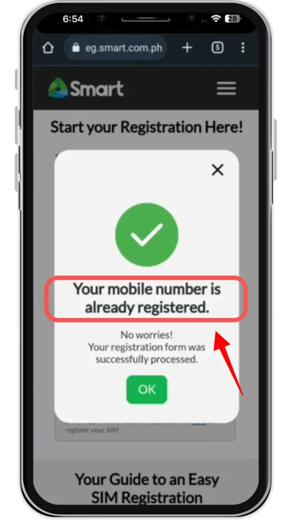 Check via Smart Portal