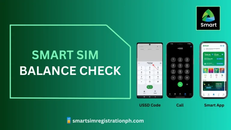 Check Smart Sim Balance 2026