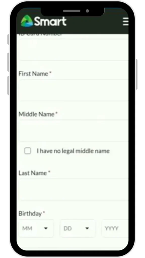 Fill Credentials For Smart Sim