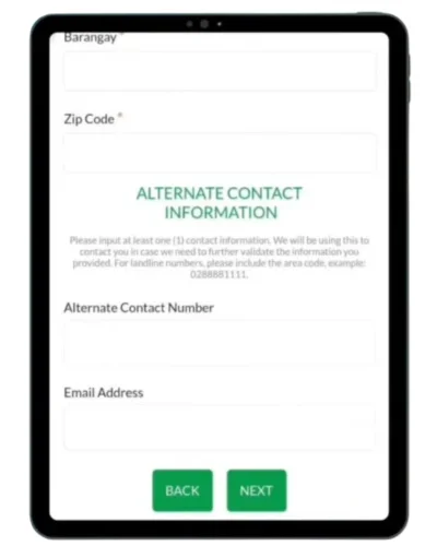 Smart Sim Alternative Contact