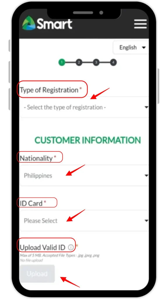 Type of Registration